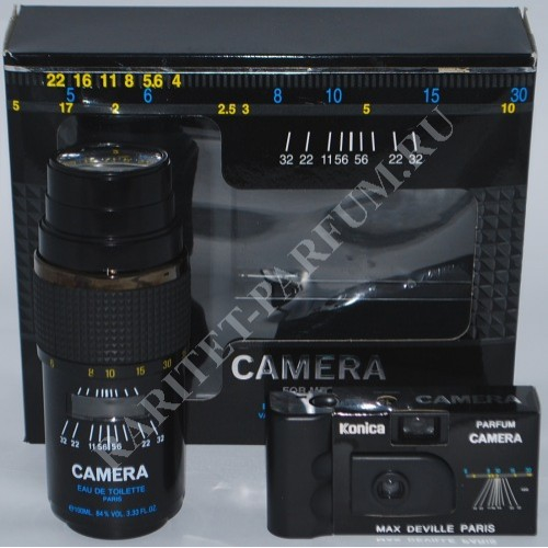 Камера от Макс Девиль (Camera от Max Deville) туалетная вода 100 мл + фотоаппарат (м)